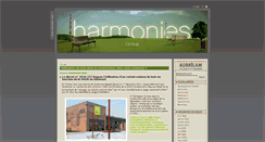 Desktop Screenshot of harmonies-online.fr