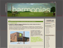 Tablet Screenshot of harmonies-online.fr